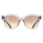 Cat Eye Transparent Brown Brown Mirror Silver Gradient AX4127S, Image 1 of 3
