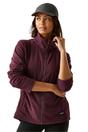 Plum Heidy Full Zip Fleece, Image 4 of 5