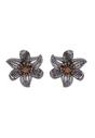 Lilac Diva Floral Stud Earrings, Image 1 of 5