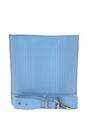 Blue Elegant Crossbody Bucket Bag, Image 1 of 6