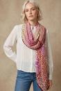 Multi Sarta Multi Mixed Print Lightweight Cotton Scarf, Image 1 of 4