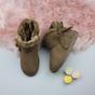 Brown AJVANI Brown Faux Fur Lined Ankle Boots Slippers, Image 4 of 6
