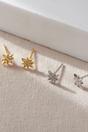 Silver Mia Gioielli Silver Sterling Silver Sparkly Star Studs, Image 1 of 3