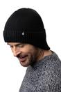 Grey Knitted Thermal Winter Warm Expedition Hat with Drop Neck, Image 5 of 5