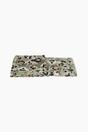 Khaki Bold Leopard Print Lightweight Scarf, Image 4 of 5