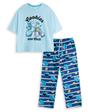 Blue Sesame Street Cookie Monster Pyjama Set, Image 1 of 6