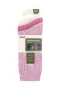 Pink 2 Pack Performance Polyester Boot Socks, Image 2 of 3