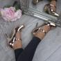 Rose Gold High Heel Mary Jane CourtShoes, Image 5 of 6