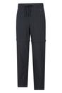 Black Explorer ZipOff Trousers, Image 4 of 4