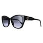 Black Cat Eye Shiny Black Dark Grey Gradient MARC 732/S, Image 2 of 4