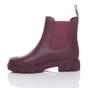 Burgundy Wellies Chelsea Ankle Boots Wellingtons, Image 3 of 6
