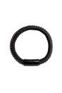 Black Double Franco Chain Bracelet, Image 1 of 1