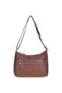 Brown 'Meath' Real Leather Shoulder Bag, Image 2 of 5