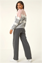 Pink Zig Zag Contrast Jumper, Image 4 of 5
