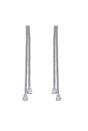 Silver Silver Double Long Earrings, Image 1 of 4