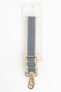 Blue Rattan Woven Wide Bag Strap, Image 4 of 4