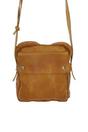 Yellow Ashwood Leather Yellow Real Leather Cross Body Bag, Image 2 of 6