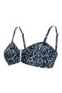 Navy Aceana III Petal Bikini Top, Image 4 of 6