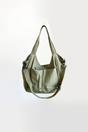 Green Double Pockets Crossbody Bag, Image 4 of 4