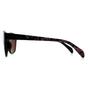 Black Cat Eye Gloss Black Flowers Brown TB1605 Amie, Image 3 of 3
