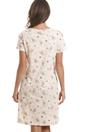 Ivory Polar Bear Print Cotton Nightshirt, Image 2 of 5