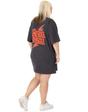 Grey David Bowie Oversized Short Sleeved T-Shirt, Image 3 of 6