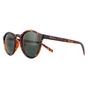  Round Havana Green Polarized Sunglasses, Image 2 of 4