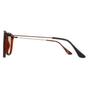 Brown Round Havana Rubbertouch Brown Polarized MP33 Sunglasses, Image 3 of 4