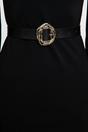 Multi Double Pack Statement Buckle Women’s Waist Belt Set, Image 2 of 3