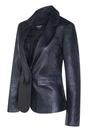 Black Soft Leather Blazer Jacket-Apeldoorn, Image 3 of 5