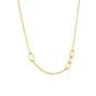 Gold Spero Gold Sterling Silver Chain and Link Necklace, Image 1 of 1