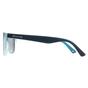 Black Square Black Blue Rubbertouch Grey Polarized MP41 Sunglasses, Image 3 of 4