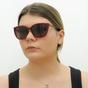  Butterfly Transparent Bordeaux Light Brown Gradient Polarized RA5274, Image 5 of 6