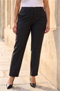 Charcoal Curve Straight Leg Trouser , Image 2 of 4
