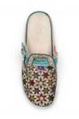Blue Womens Cushioned Wedge Sandals-DORRY-01, Image 7 of 7
