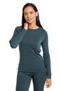 Dark Green Talus Long Sleeved Top, Image 1 of 5