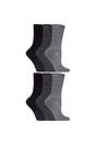Grey 6 Pairs Diabetic Socks, Image 1 of 5