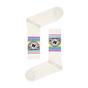 White 1 Pack & Cotton LGBTQ+ Pride Design Socks, Image 3 of 3