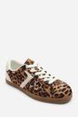Brown Ensley Low Profile Panel Detailed Trainer, Image 3 of 6