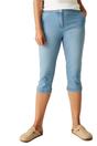 Light Denim Bayletta Capri Trousers, Image 5 of 5