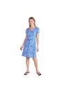 Blue Essentials Lora Stripe Skater Dress, Image 2 of 3