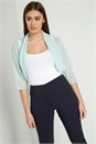 Mint Chiffon Bolero, Image 1 of 3