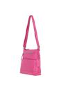 Pink Ashwood Leather Pink 'Derby' Stylish Real Leather Shoulder Bag, Image 3 of 5
