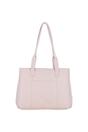 Light Pink 'London' Real Leather Shoulder Bag, Image 4 of 5