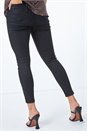Black Petite Stretch Denim Jegging, Image 4 of 5
