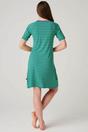 Green "Sunny St Ives" Bamboo Nightdress, Image 3 of 4