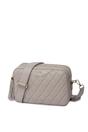 Stone Quilted Cross Body Camera Bag, Image 1 of 2