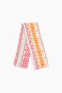 Pink Sarta Pink Geometric Boho Lightweight Scarf, Image 2 of 5