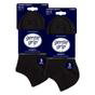 Black 6 Pack Trainer Cotton Rich Socks, Image 5 of 5