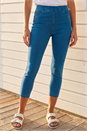 Denim Shape Enhance Stretch Crop Jeggings, Image 2 of 4